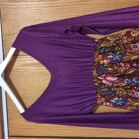 Vintage Hostess Dress By BeeLine - Picture 6 of 9